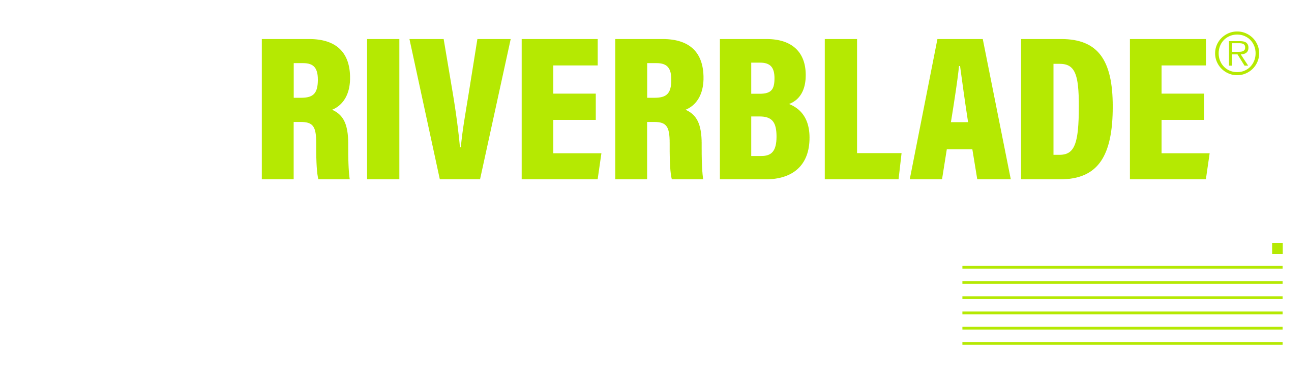 riverblade logo and mission